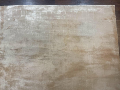 Silk Tibetan Rug 9x11, Handmade Silk Area Rug, Modern Contemporary Carpet - Nuvé