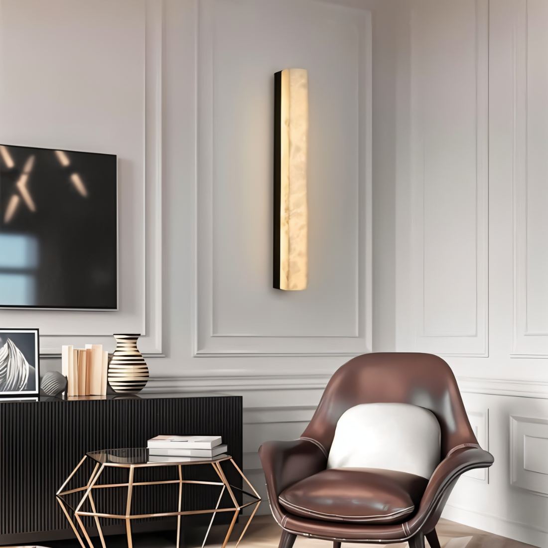 Eclate Alabaster Wall Lamp - Nuvé