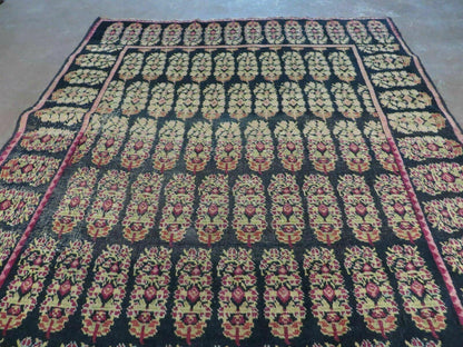 4' X 9' Antique Karabagh Caucasian Rug Handmade Wool Carpet Organic Dyes Nice - Nuvé