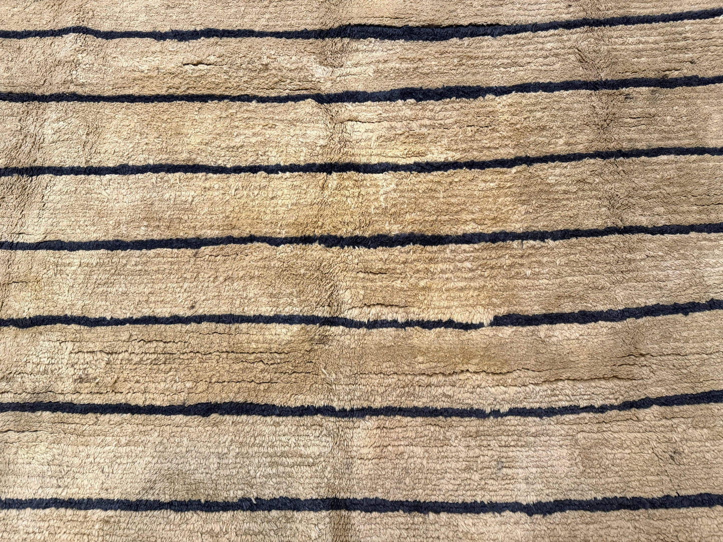 Modern Nepali Rug 13 x 15.6, Palace Size Wool Custom Made Rug, Tan, Large Nepali/Tibetan Carpet - Nuvé