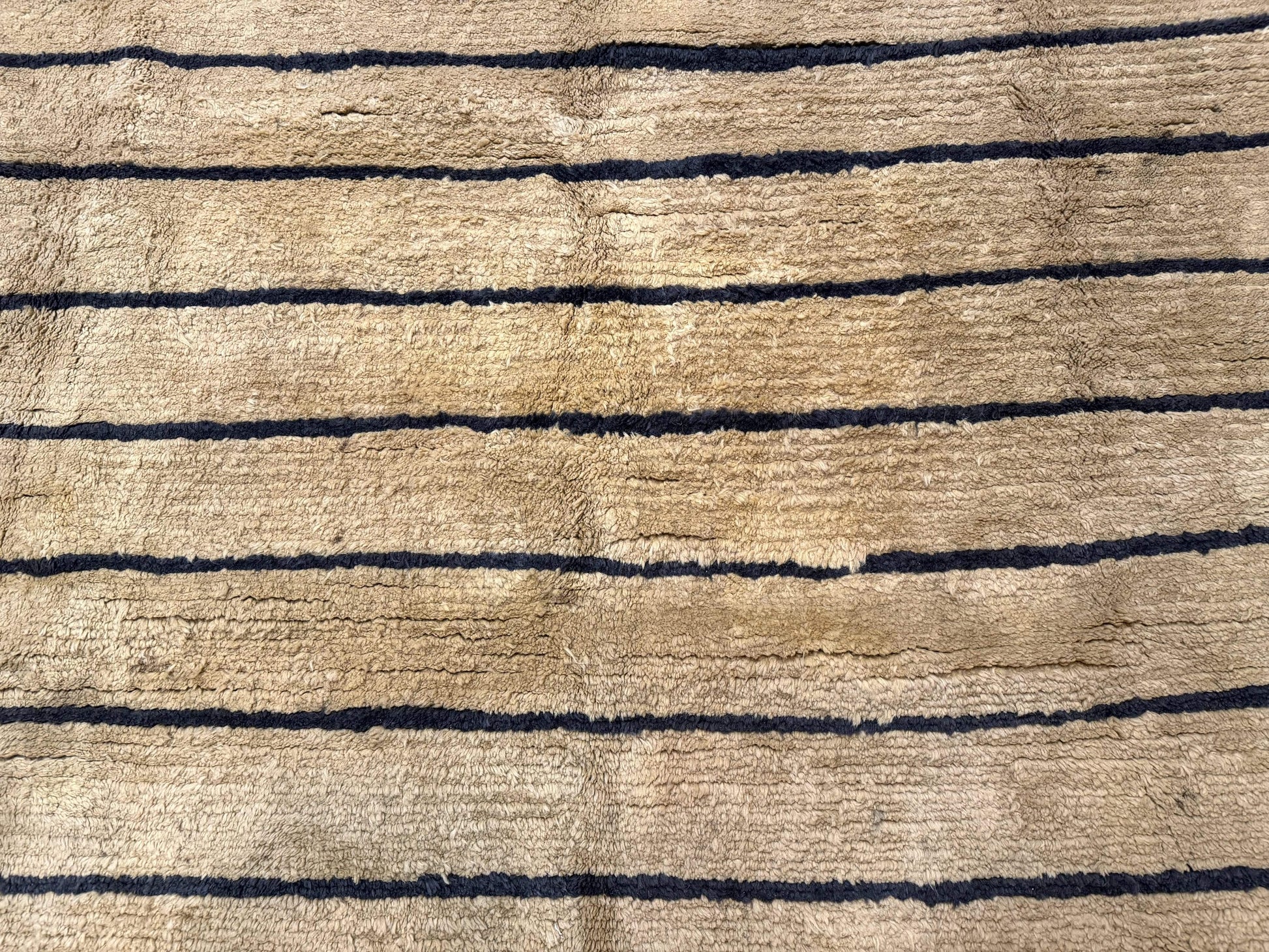 Modern Nepali Rug 13 x 15.6, Palace Size Wool Custom Made Rug, Tan, Large Nepali/Tibetan Carpet - Nuvé