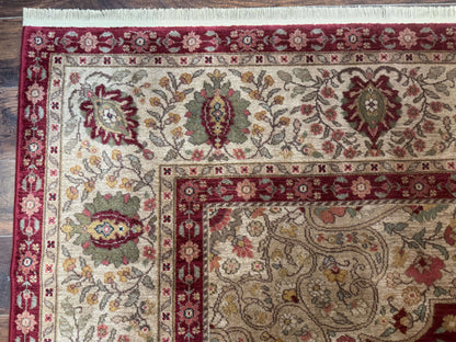 Karastan Rug 8.8 x 12, Antique Legends Royal Tabriz, Wool Pile, Vintage, Rare - Nuvé