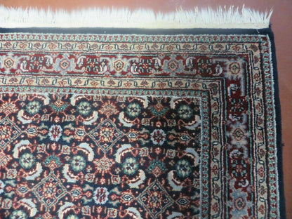 4' X 6' Vintage Handmade Indian Amristar Wool Rug Carpet Nice - Nuvé