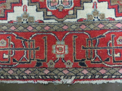4' X 6' Antique Handmade Turkish Anatolian Wool Rug Vegetable Dyes - Nuvé