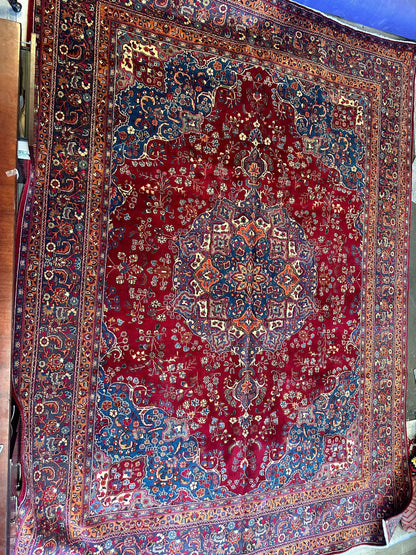Elegant Hand Knotted Khorasan Area Rug 9’8” x 12’10” - Nuvé