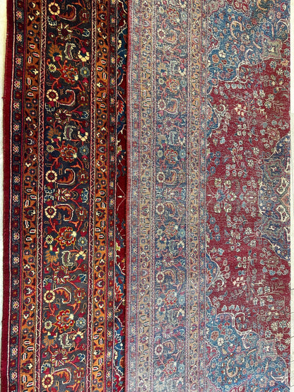 Elegant Hand Knotted Khorasan Area Rug 9’8” x 12’10” - Nuvé