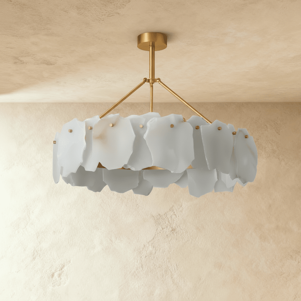Elora Alabaster Chandelier - Nuvé