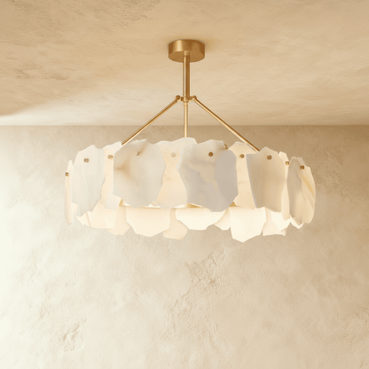 Elora Alabaster Chandelier - Nuvé