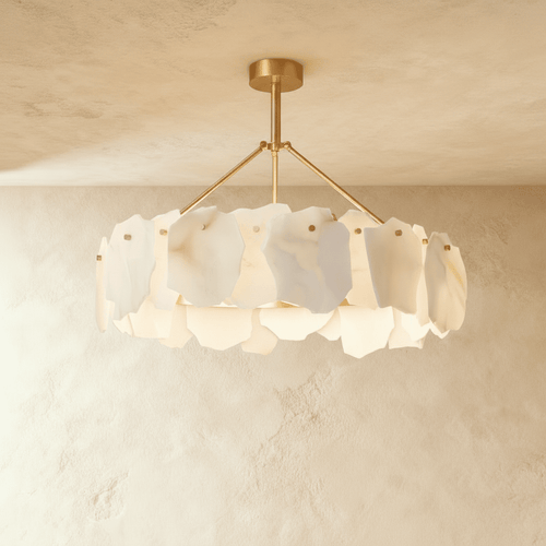 Elora Alabaster Chandelier - Nuvé
