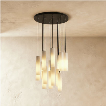 Entokei Alabaster Chandelier Light