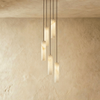 Entokei Alabaster Chandelier Light