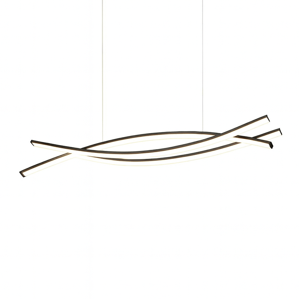 Eraj Chandelier by Residence Supply hanging with multiple glass pendant lights and metal frame, elegant lighting fixture for living spaces.