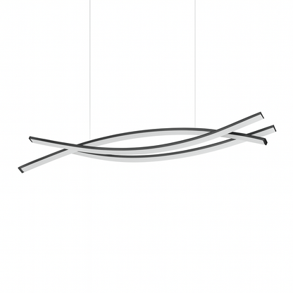 Eraj Chandelier by Residence Supply featuring a modern design with multiple hanging light fixtures and a sleek metal frame.