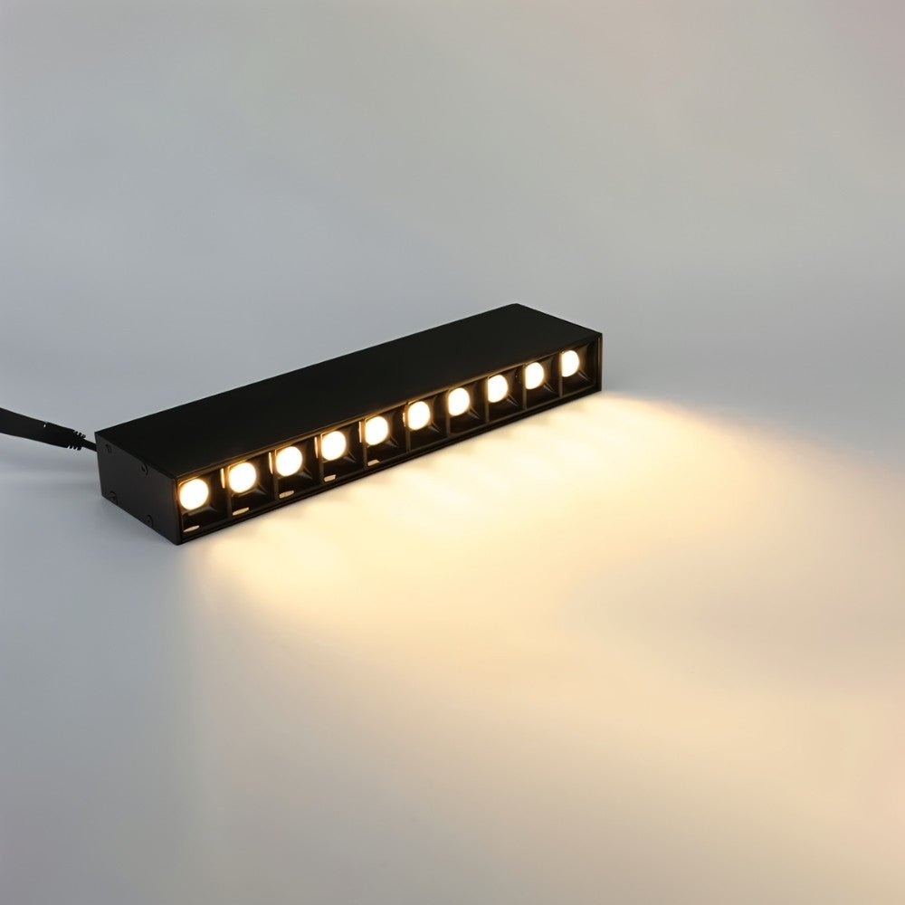 Modern Estoa Downlight by Residence Supply, sleek LED ceiling light fixture with a white finish and round design.