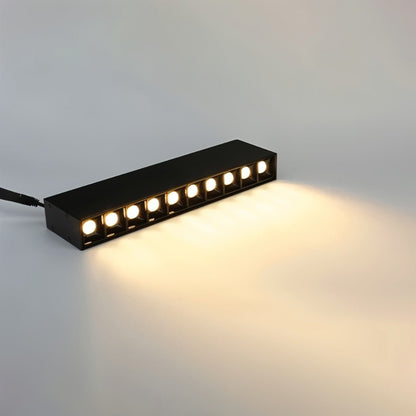 Modern Estoa Downlight by Residence Supply, sleek LED ceiling light fixture with a white finish and round design.