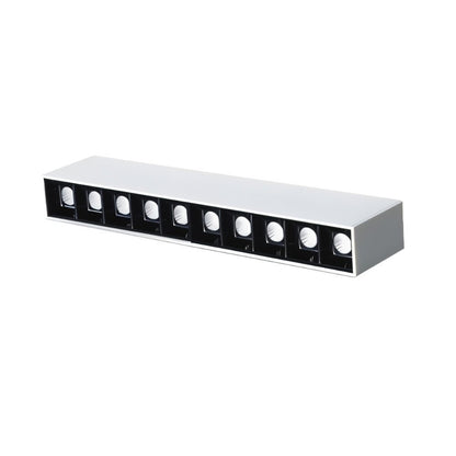 Residence Supply Estoa Downlight installed on ceiling, modern recessed LED lighting fixture for home and office lighting.