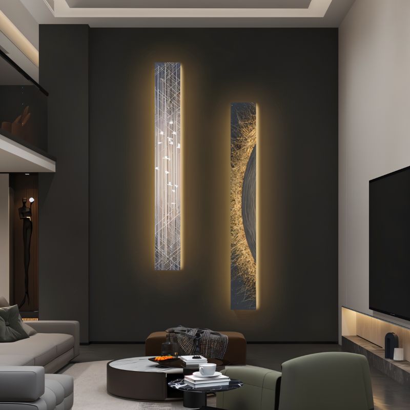 Etched Steel Illuminated Art - Nuvé