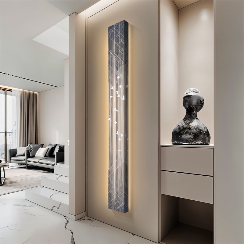 Etched Steel Illuminated Art - Nuvé
