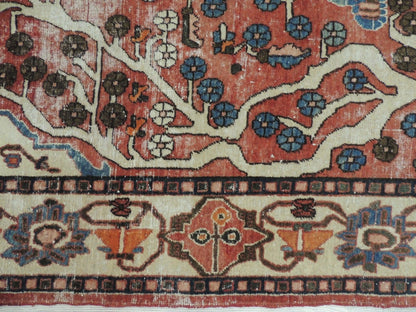 Exquisite Distressed Fine Persian Area Rug 5x7 Ft - Nuvé