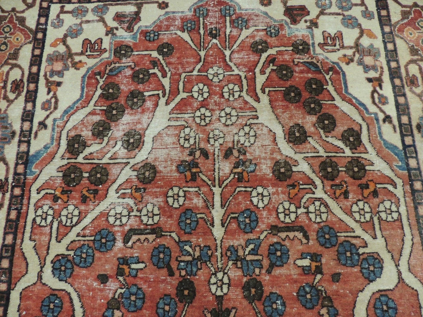 Exquisite Distressed Fine Persian Area Rug 5x7 Ft - Nuvé