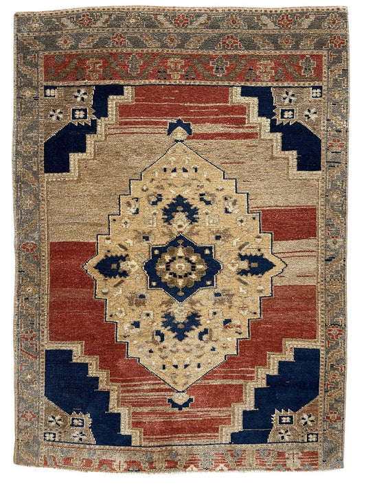 Exquisite handmade oushak rug 3'7''x5' - Nuvé