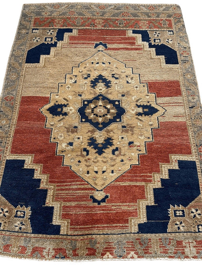 Exquisite handmade oushak rug 3'7''x5' - Nuvé