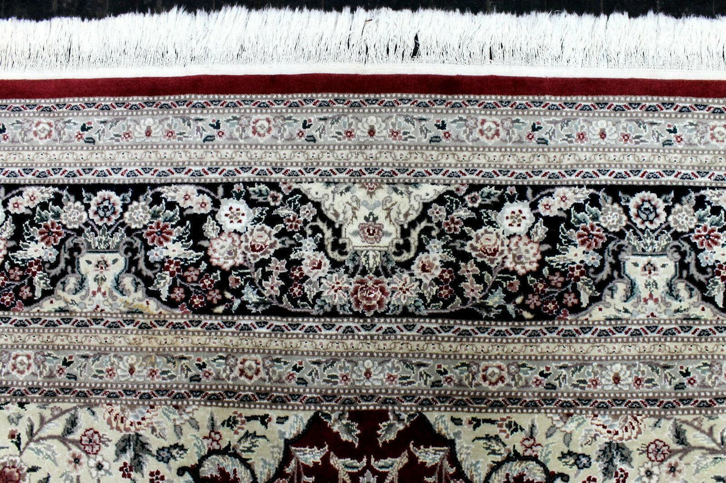 Exquisite Mint Hand-Knotted Peshawar Oriental Wool Rug – 9' x 12' - Nuvé