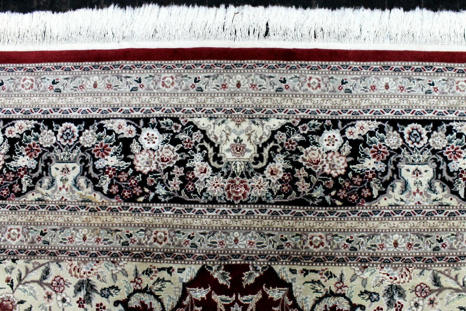 Exquisite Mint Hand-Knotted Peshawar Oriental Wool Rug – 9' x 12' - Nuvé
