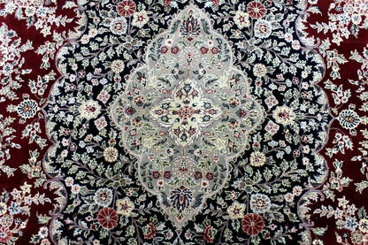 Exquisite Mint Hand-Knotted Peshawar Oriental Wool Rug – 9' x 12' - Nuvé