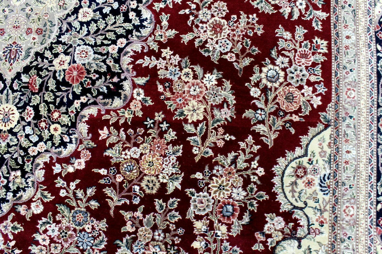 Exquisite Mint Hand-Knotted Peshawar Oriental Wool Rug – 9' x 12' - Nuvé