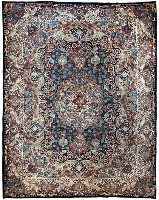 Exquisite Persian Kashmar Rug 9’11” x 13’3” - Nuvé