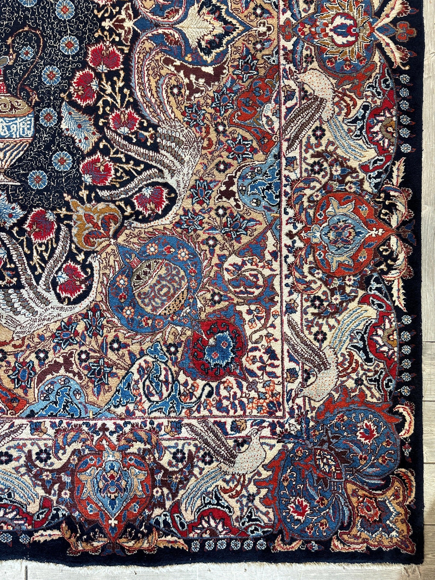 Exquisite Persian Kashmar Rug 9’11” x 13’3” - Nuvé