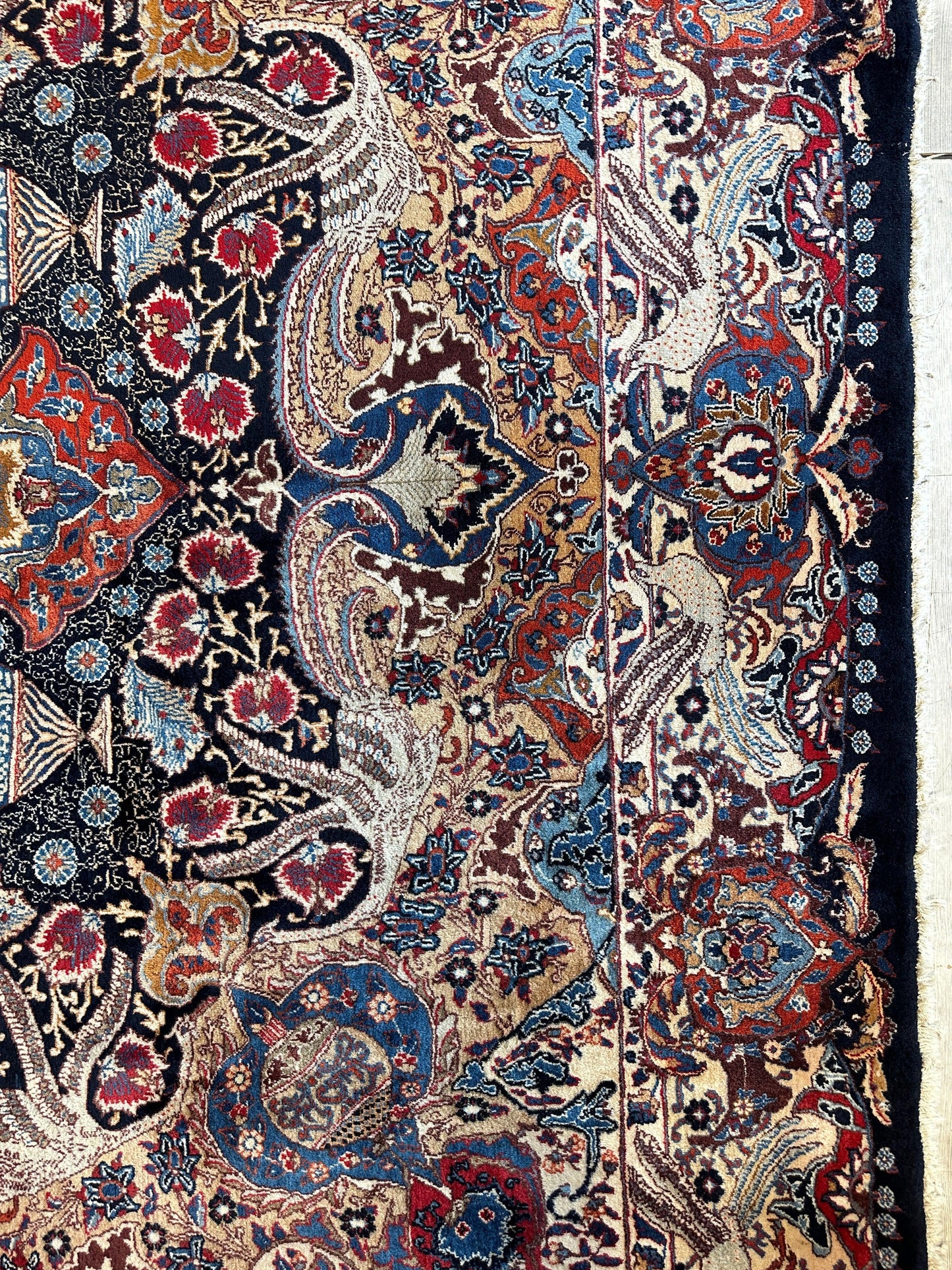 Exquisite Persian Kashmar Rug 9’11” x 13’3” - Nuvé