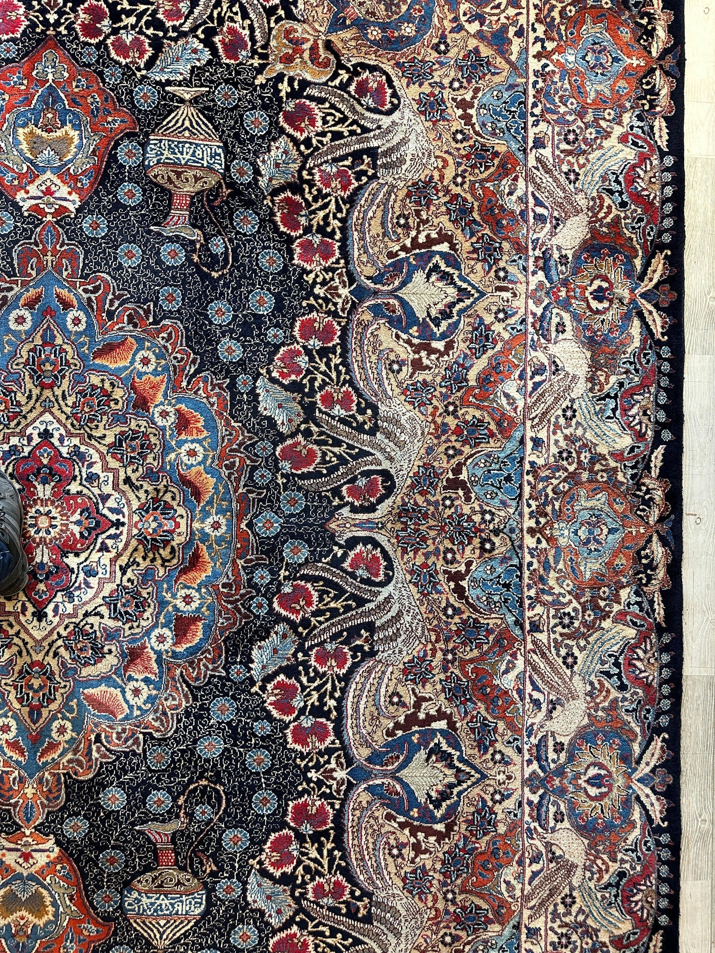 Exquisite Persian Kashmar Rug 9’11” x 13’3” - Nuvé