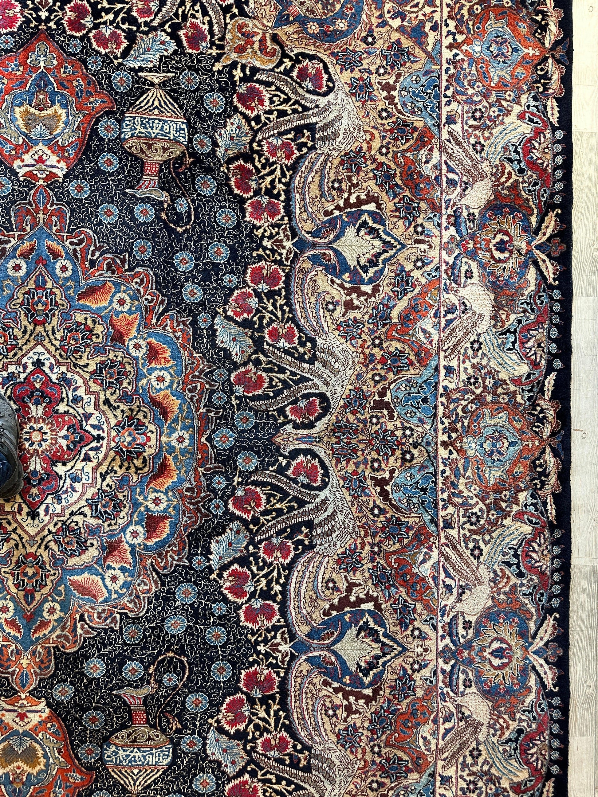 Exquisite Persian Kashmar Rug 9’11” x 13’3” - Nuvé