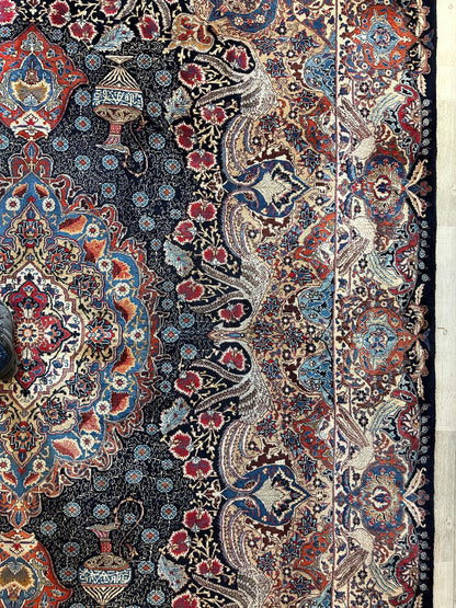Exquisite Persian Kashmar Rug 9’11” x 13’3” - Nuvé