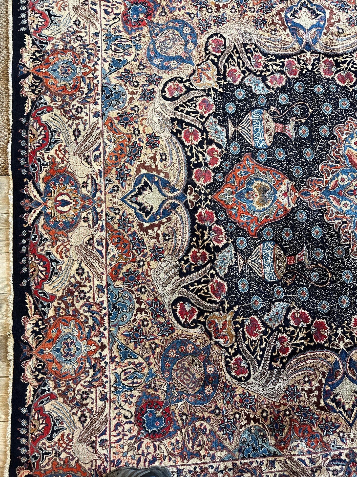 Exquisite Persian Kashmar Rug 9’11” x 13’3” - Nuvé