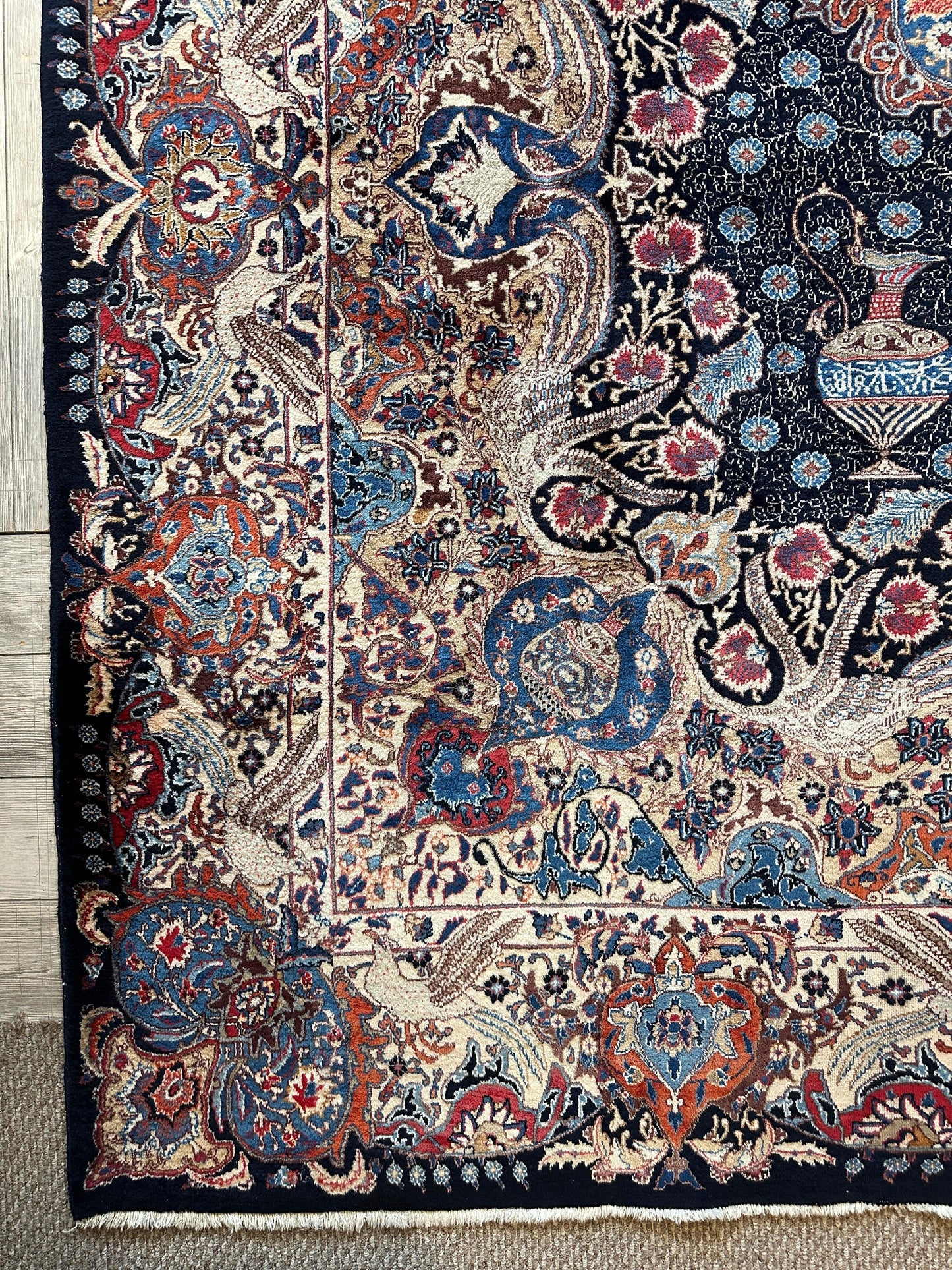 Exquisite Persian Kashmar Rug 9’11” x 13’3” - Nuvé