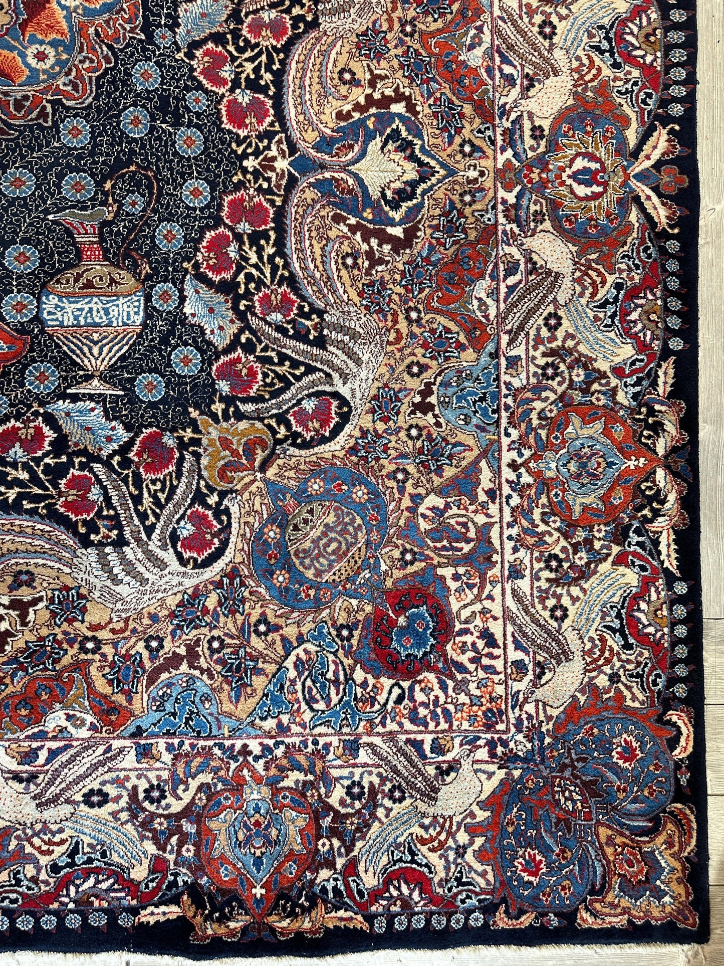 Exquisite Persian Kashmar Rug 9’11” x 13’3” - Nuvé