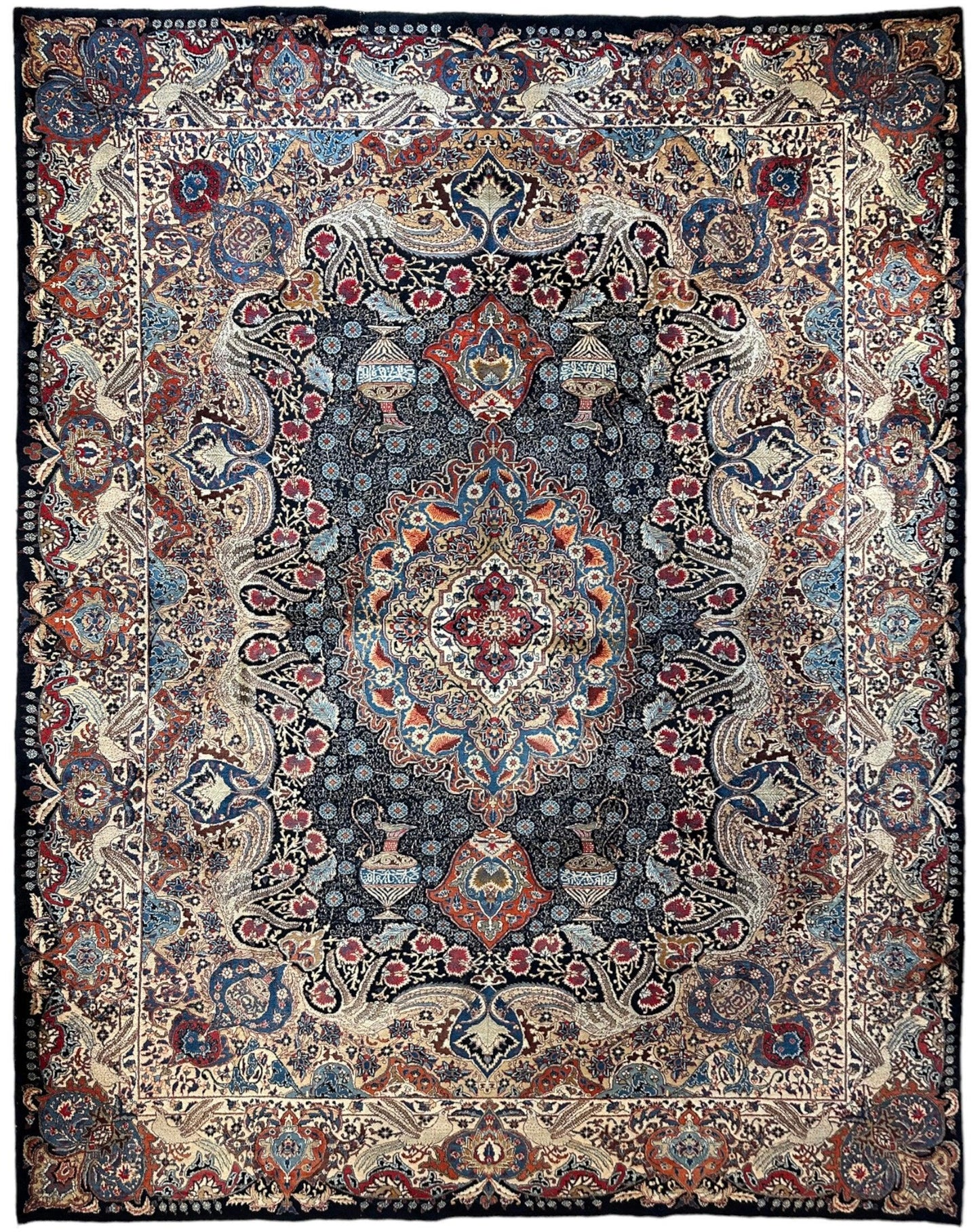 Exquisite Persian Kashmar Rug 9’11” x 13’3” - Nuvé