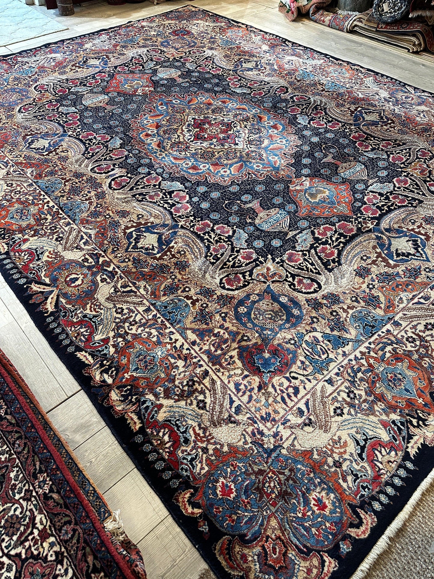 Exquisite Persian Kashmar Rug 9’11” x 13’3” - Nuvé
