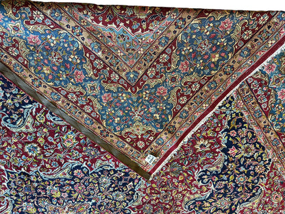 Exquisite Persian Vintage Medalian Rug 10 x 13 - Nuvé
