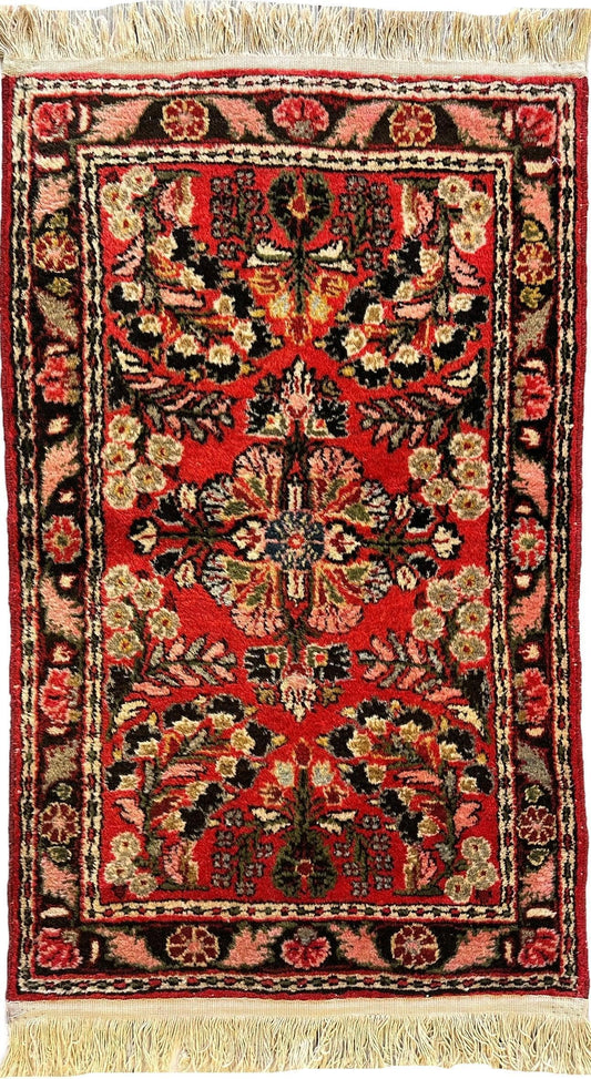 Exquisite Small Sarouk Rug 1'10''x3 Ft - Nuvé
