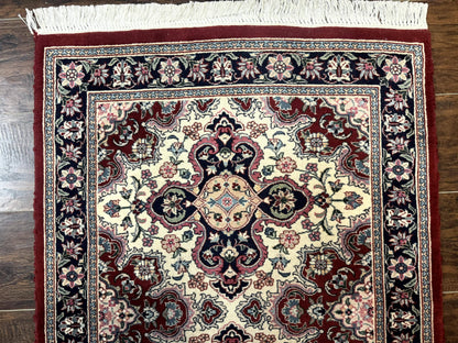 Sino Persian Runner Rug 2.7 x 8, Floral, Handmade, 250 KPSI - Nuvé