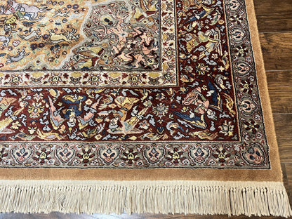 Karastan Rug 8.8 x 12 Persian Hunting Rug #723, Wool Pile - Nuvé
