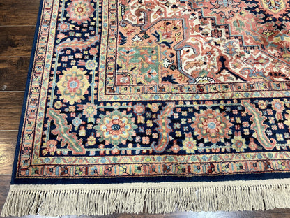 Karastan Rug 8.8 x 12, Karastan Heriz #726, Wool Pile Karastan Area Rug, Rare Hard to Find, Original 700 Series - Nuvé