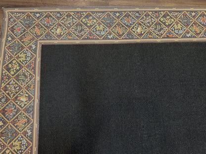 Palace Sized Stark Area Rug 12x19, Black Carpet - Nuvé