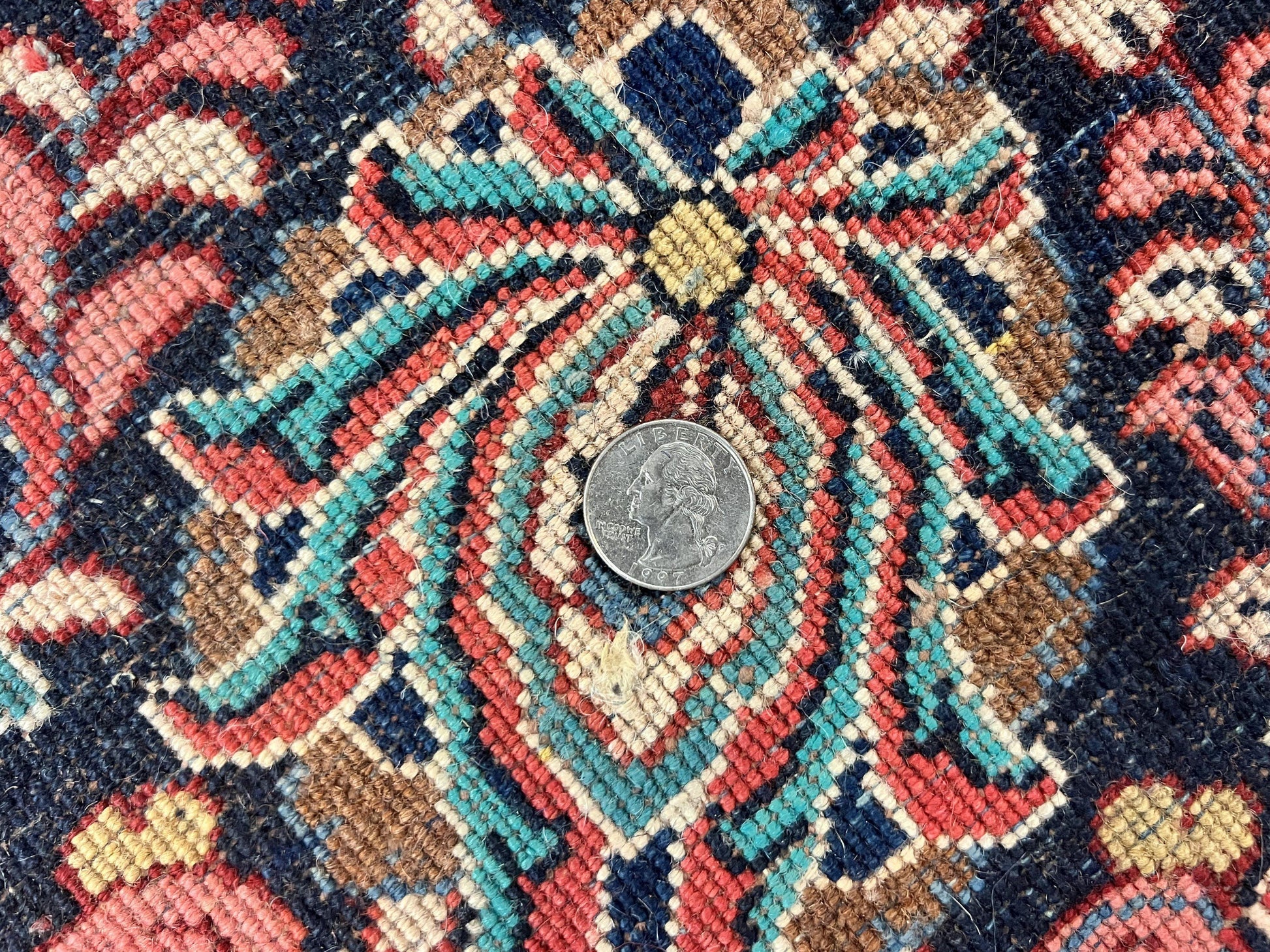 Square Persian Sarouk Rug 11x11 ft, Rare Size, Hand Knotted Wool Floral Allover Red Persian Carpet, Handmade Antique Rug - Nuvé