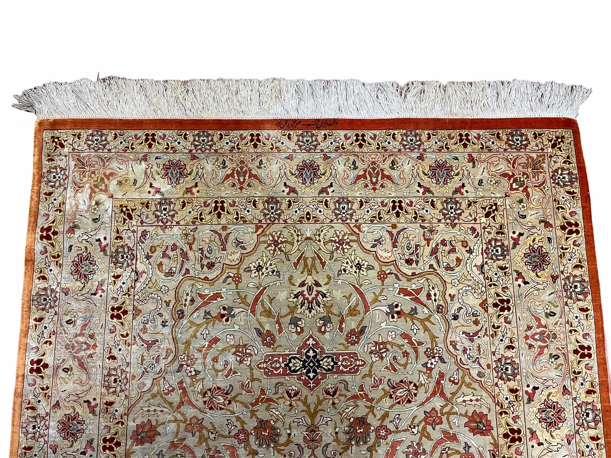 3' X 5' Vintage Fine Handmade Turkish Oriental Silk Rug 900 KPSI Wow - Nuvé