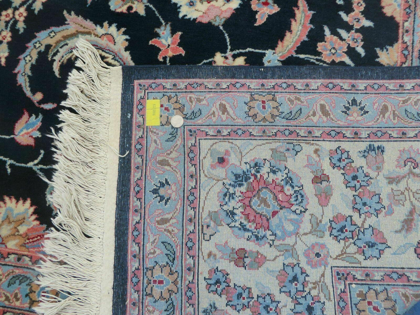 10' X 14' Vintage Handmade India Wool Hand Knotted Carpet Rug Organic Dyes Nice - Nuvé